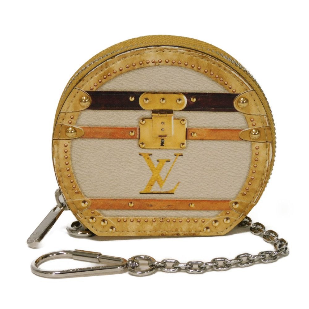 【中古】 コインケース キーチェーン 未使用 マイクロ ボワット シャポー トランスフォームド トロンプルイユ M52747