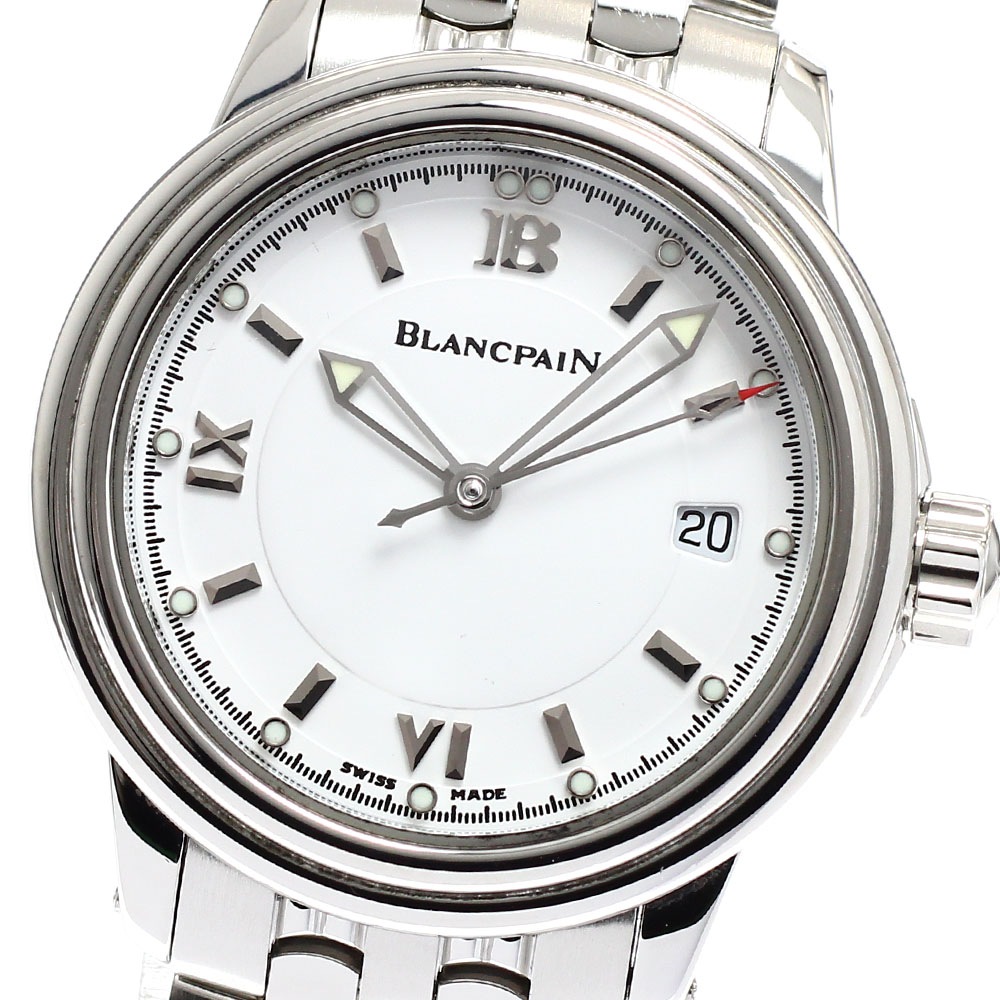 ブランパン Blancpain 2102-1127-11 レマン デイト 自動巻き メンズ 良品 _914971【中古】