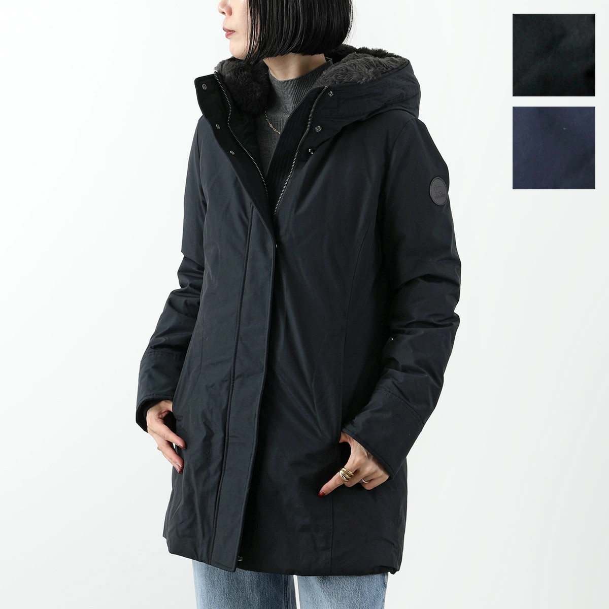 WOOLRICH ウールリッチ ダウンジャケット BOULDER FAUX FUR PARKA ボルダー WWOU0724FR UT0001 レディース エコファー付き フーテッド VIRALOFF 54,080円