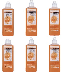 マザータッチ 2200 オレンジ 　洗濯用強化タイプ　1L　お買い得6本セット １Lx６本入り