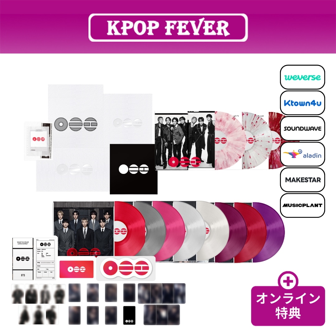 [online特典 / アルバムセット / Deluxe Vinyl / Modern Korea Vinyl / Standard Vinyl Ver] BTS [ARIRANG] 5th アルバム
