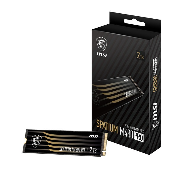 SPATIUM M480 Pro PCIe 4.0 NVMe M.2 2TB 内蔵SSD M.2 2280