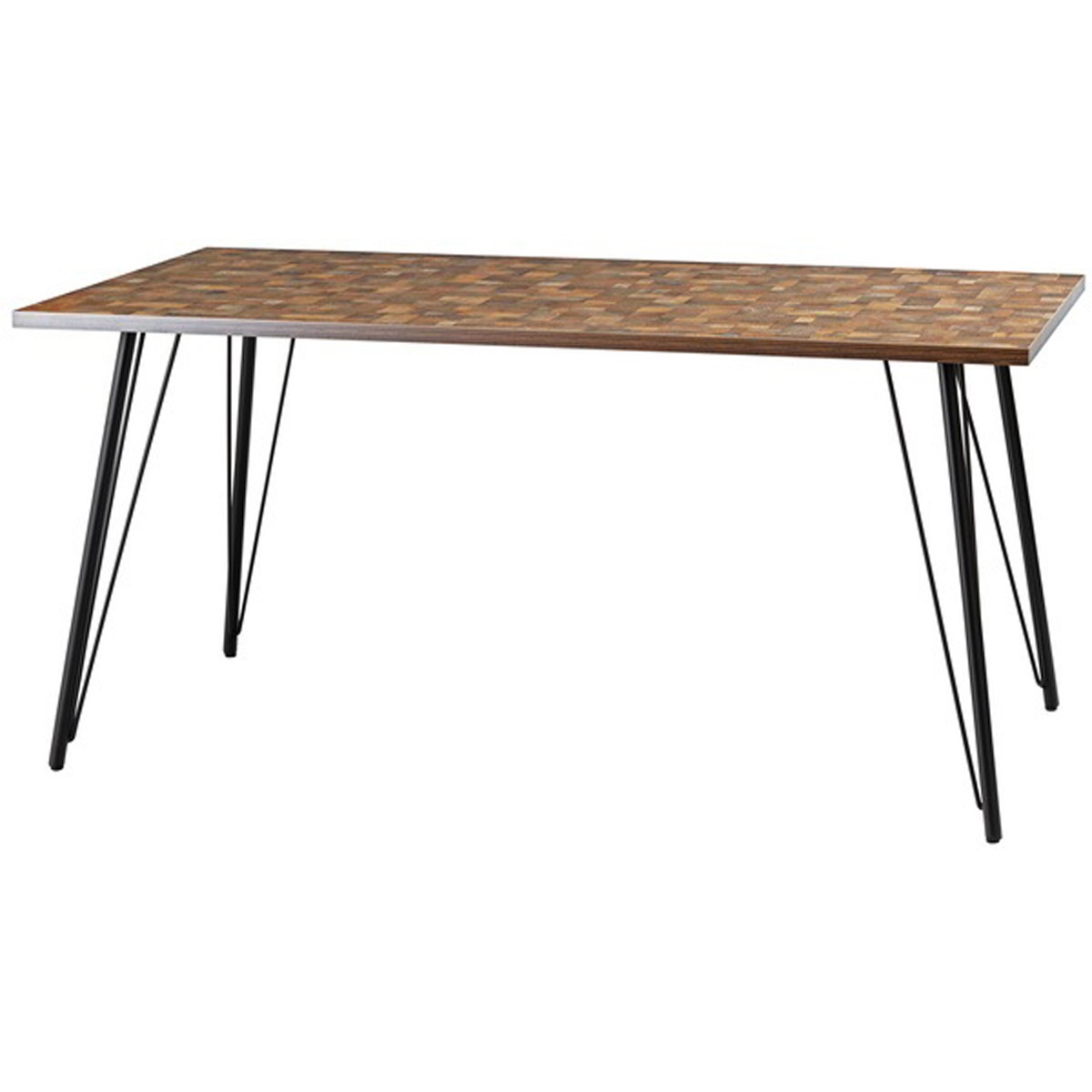 ダイニングテーブル メラミン化粧繊維板 スチール 粉体塗装 PT-338