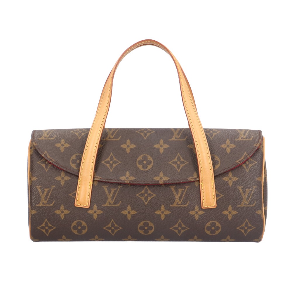 ルイヴィトン ソナチネ モノグラム ハンドバッグ モノグラムキャンバス M51902 ブラウン LOUIS VUITTON 中古