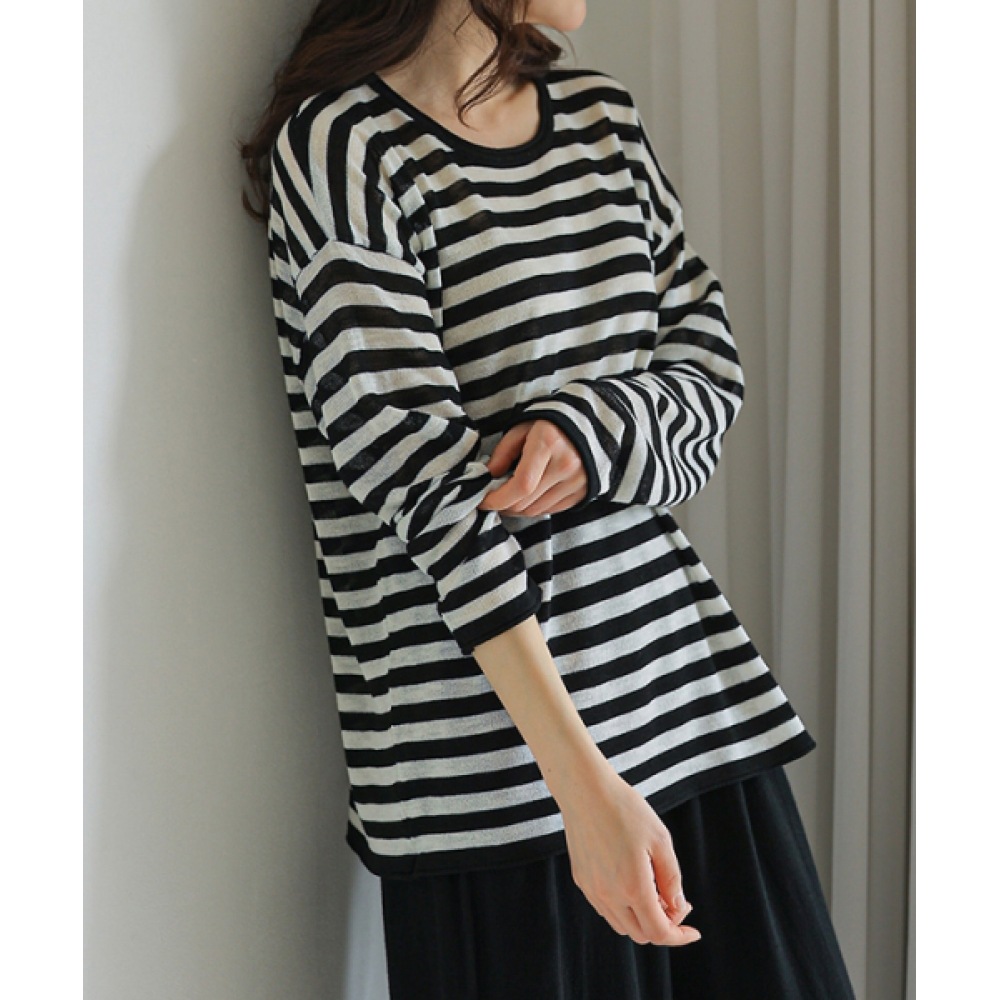 FRENCHCHIC アンドール バックボタン ラウンドニット 5,142円