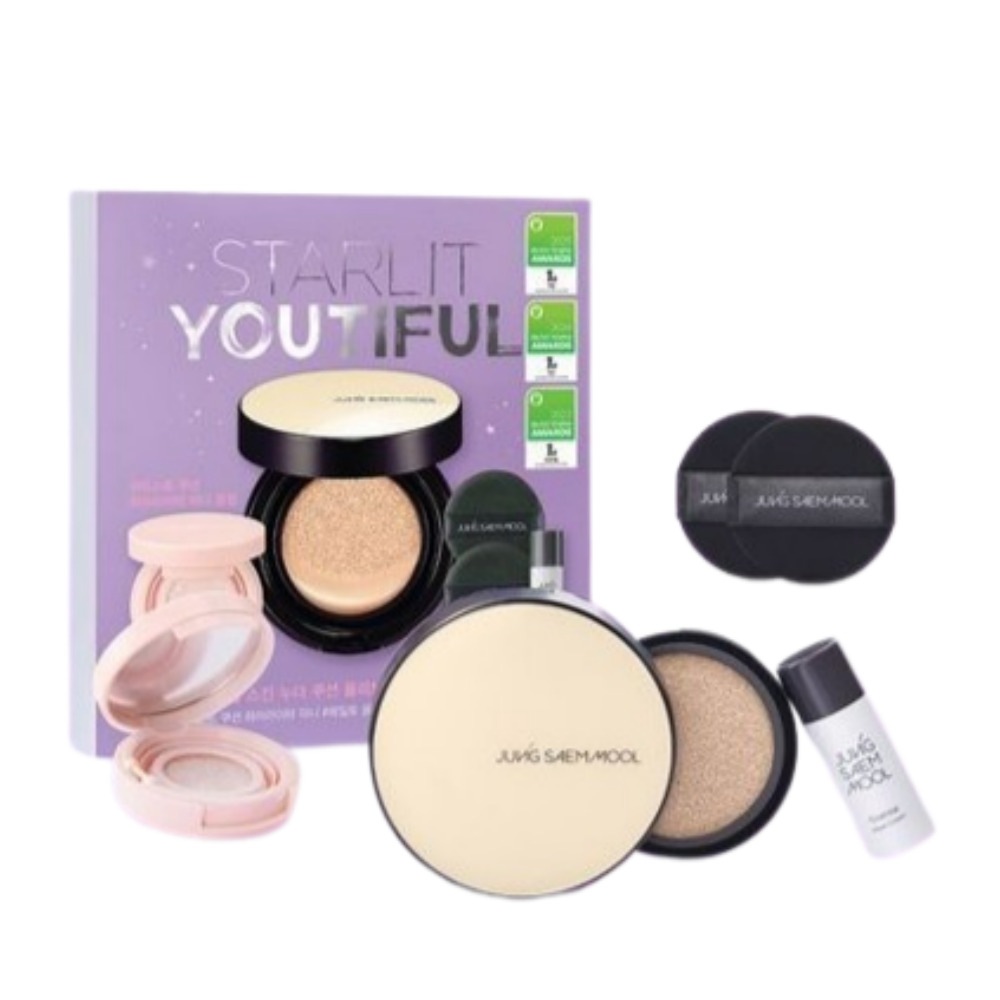 【2025 Olive Young Awards】 エッセンシャル スキンヌーダークッション (本品+リフィル/ミニハイライター付)