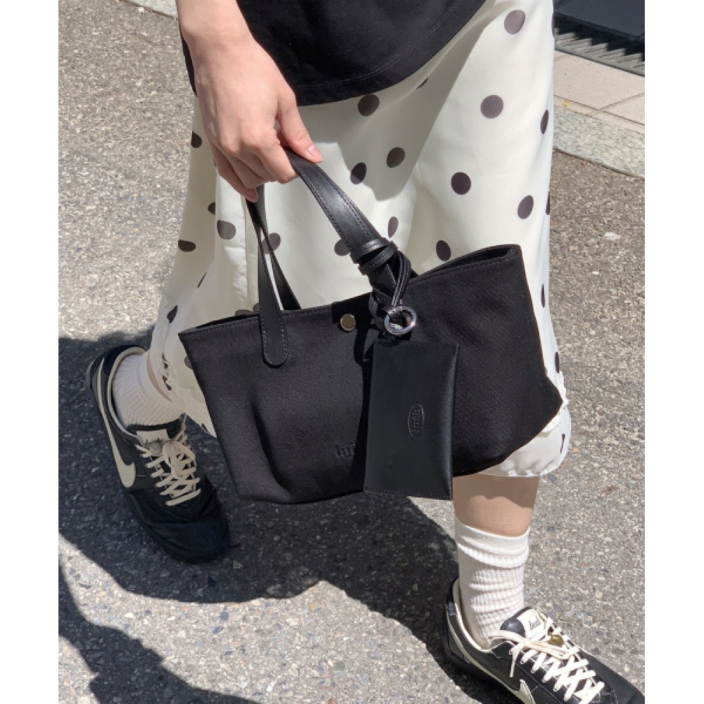 LUTHPRODUCT デイリープチキャンバストートバッグ (プチ) _BLACK