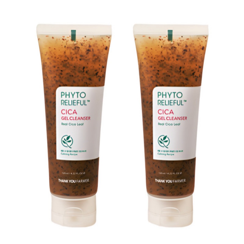 フィトリリーフルシカジェルクレンザー, 120ml+120ml