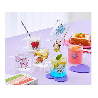 BABY ガラスマグカップ コースターセット(390ml) コッ...のサムネイル