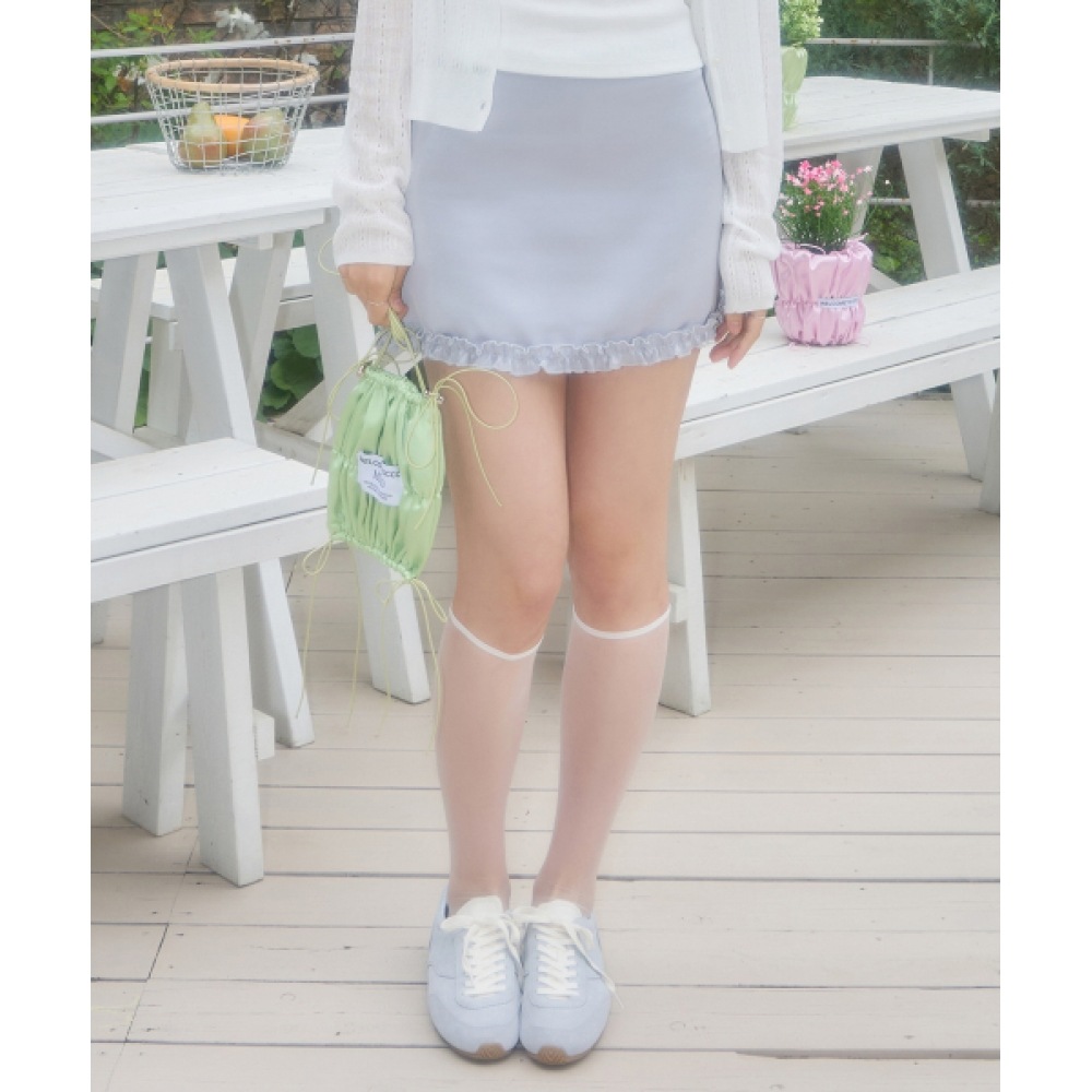 ミックスサテンミニスカートレッド WHG52NS_MIWWHG546G