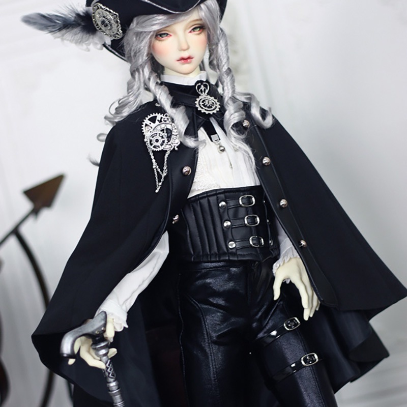 BJDドール用衣装セット 洋服 8点『機械師』Mechanic SD/70cm/オーダーサイズ人形用