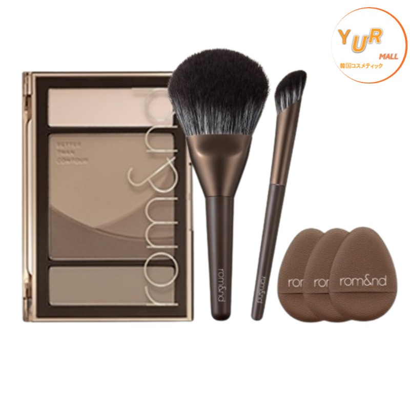 [NEW] ベターザンコントゥアブラシ 5種 セット (本品 20.5g + ブラシ2種 + フィンガーパフ 3p)