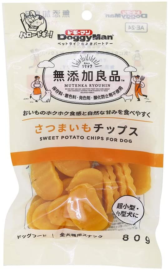 本物 犬用おやつ ドギーマン 無添加良品 1) (x 80グラム 野菜