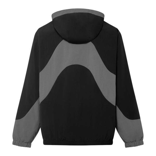 ウインドブレーカー フード付き長袖Tシャツ アノラック 活動性の高い 軽く羽織れるジャケット スポーツコーディネート 快適なルック キャンプジャケット ジャケット