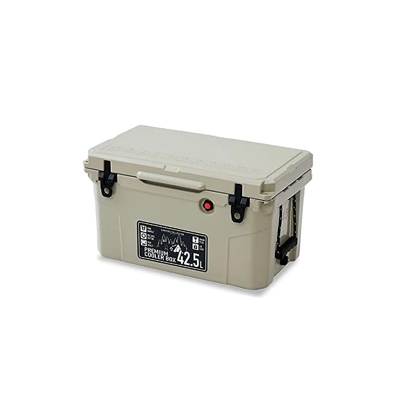 【即納】[キャンパーズコレクション 山善] プレミアムクーラーボックス 42.5L ベージュ PCB-42.5L(BE)
