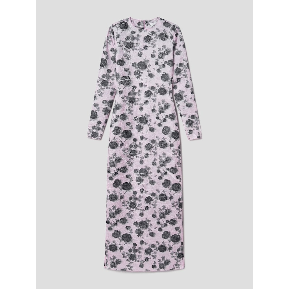 GANNI シボリプリーツドレス-ライトピンク FW24-QN4971R06Y 74,841円