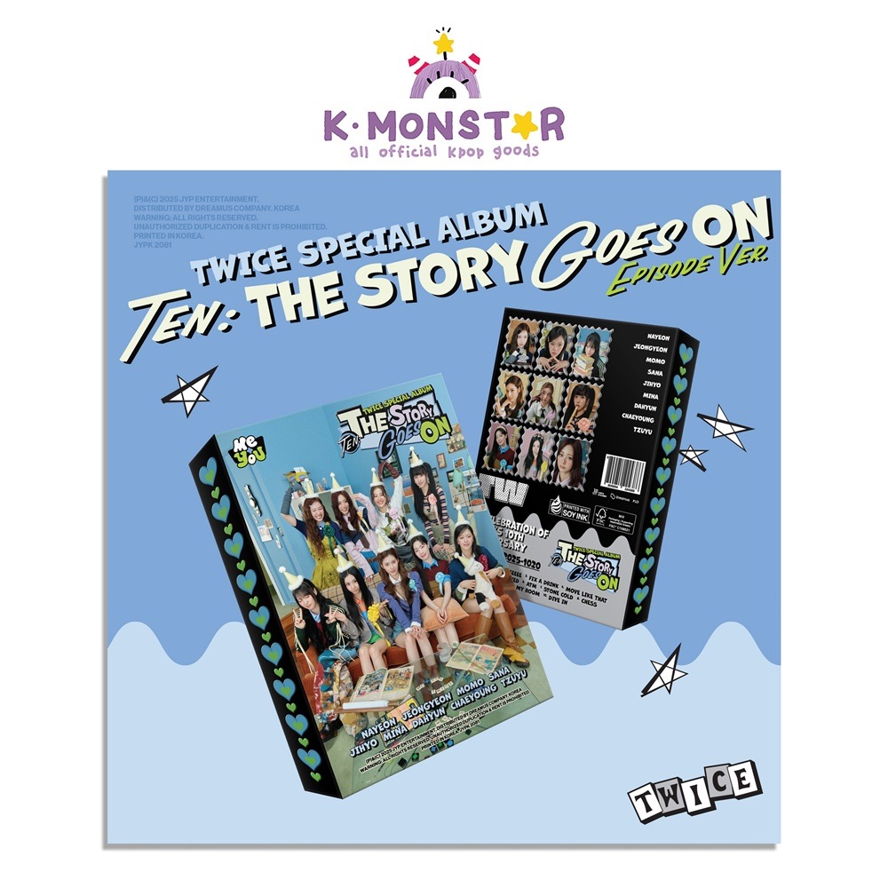 TWICE 韓国盤 CD お値下げ中 Qoo10] TWICE - TEN: The Sto : KPOP