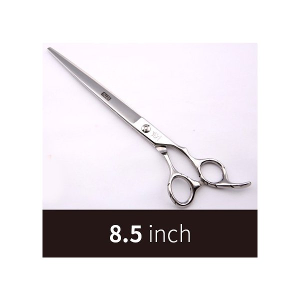 フェニスプロフェッショナルペットグルーミングはさみ犬カット鋏7 7.5 8.5 9インチ日本44 silvery 8.5 inch