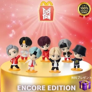 ❤️最安値第二弾❤️BTSマクドナルドフィギュアコンプリートTinyTAN匿名発送 予約商品/キャンセル厳禁】韓国マクドナルド_BTS TinyTAN