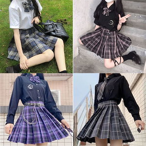 制服 2022人気新品 スクールリボン 制服リボン 半袖/長袖 ミニスカート 入学式 女子高生