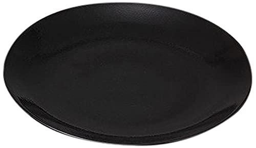 5個セット 萬古焼盛皿 柚子肌天目10号丸皿 [31 x 3.5cm] 【料亭 旅館 和食器 飲食店 業務用 器 食器】