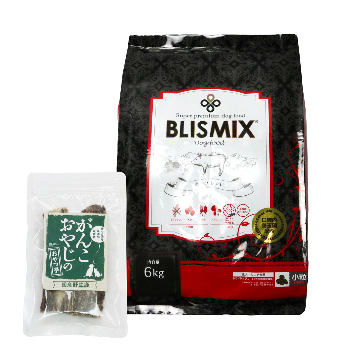 ポーク 小粒 6kg 【国産鹿のスペアリブ ショートカット 2本入り付き】