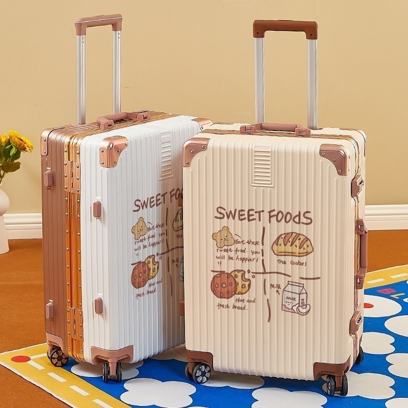 スーツケース女20インチ日系アニメ搭乗暗号箱大容量静音万向輪子母旅行箱男24