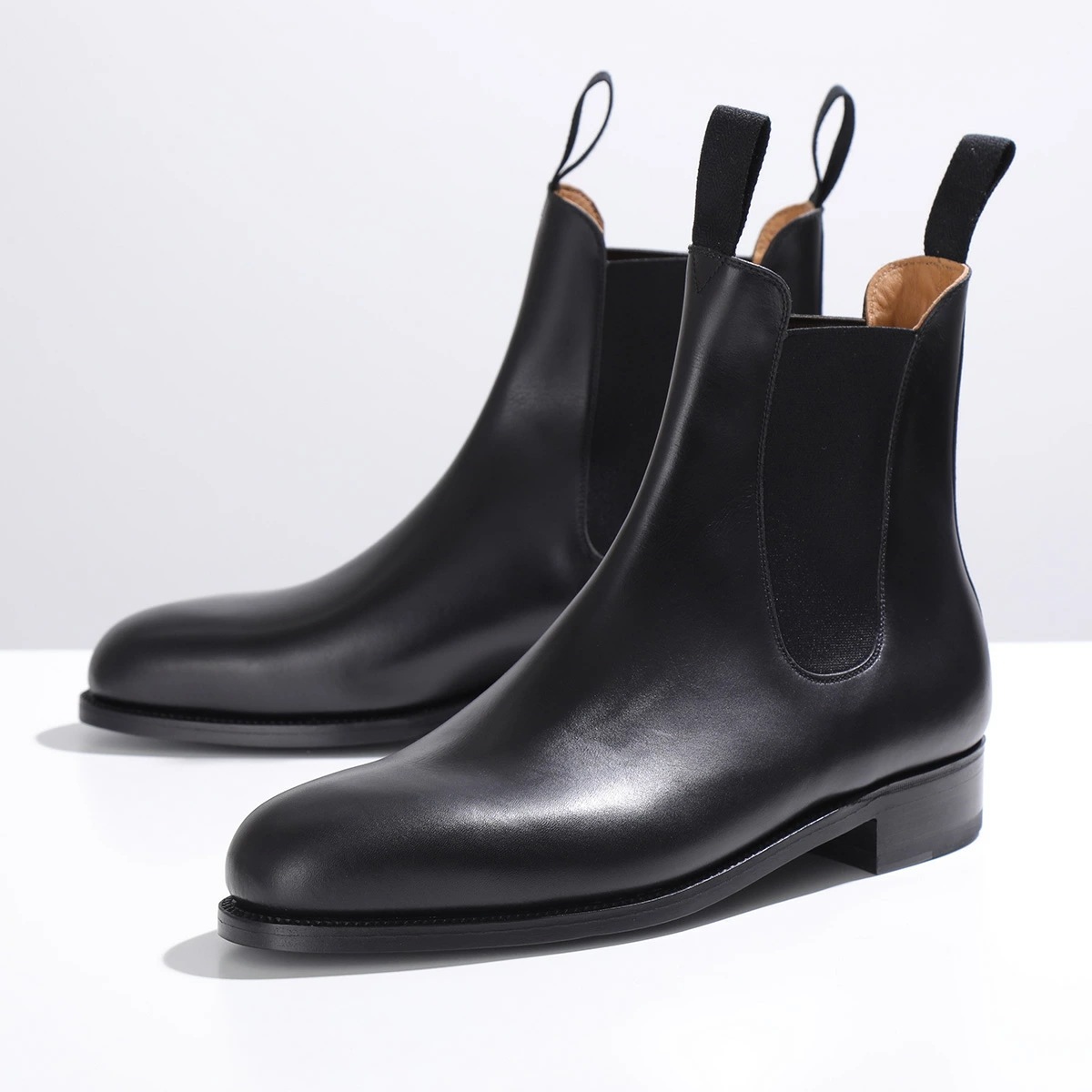 J.M. WESTON ジェイエムウエストン サイドゴアブーツ Side gore boots 705 11391017051F Dワイズ Eワイズ メンズ チェルシーブーツ レザー シューズ Bla