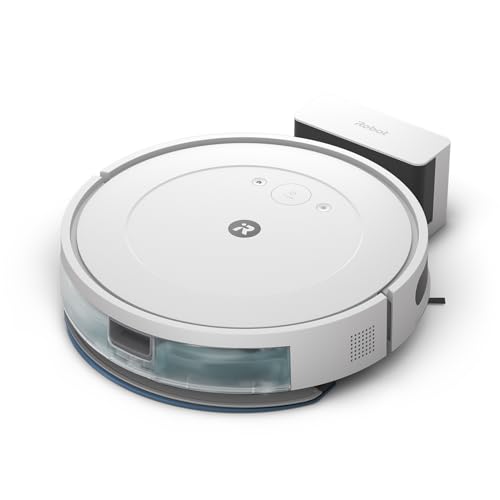 ルンバ コンボ Essential robot ホワイト ロボット掃除機 アイロボット(iRobot) 掃除機掛けと水拭き掃除が一度で完了 水拭き 両用 マッピング 薄型&静音設計 強力吸引 自動充電