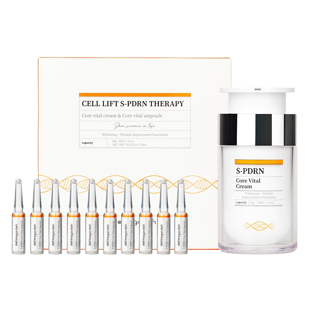 スキンケア エステ用 S-PDRNサーモンアップ(サーモンクリーム 50g ＆美容液 2ml x10ea)