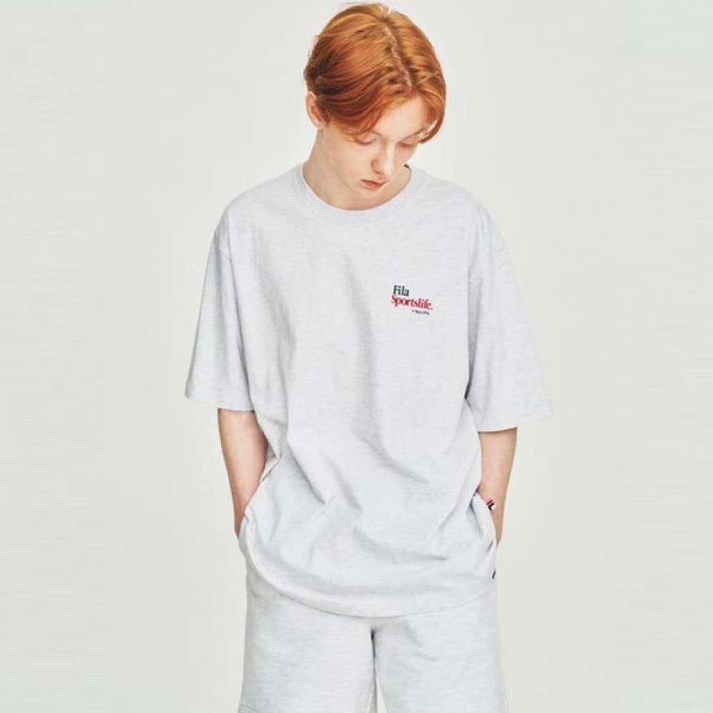 フィラスモールロゴ半袖Tシャツ FE2RSF5103X_MLY