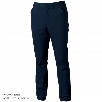 桑和 3478-09 スラックス 6Lサイズ ネイビー（1）