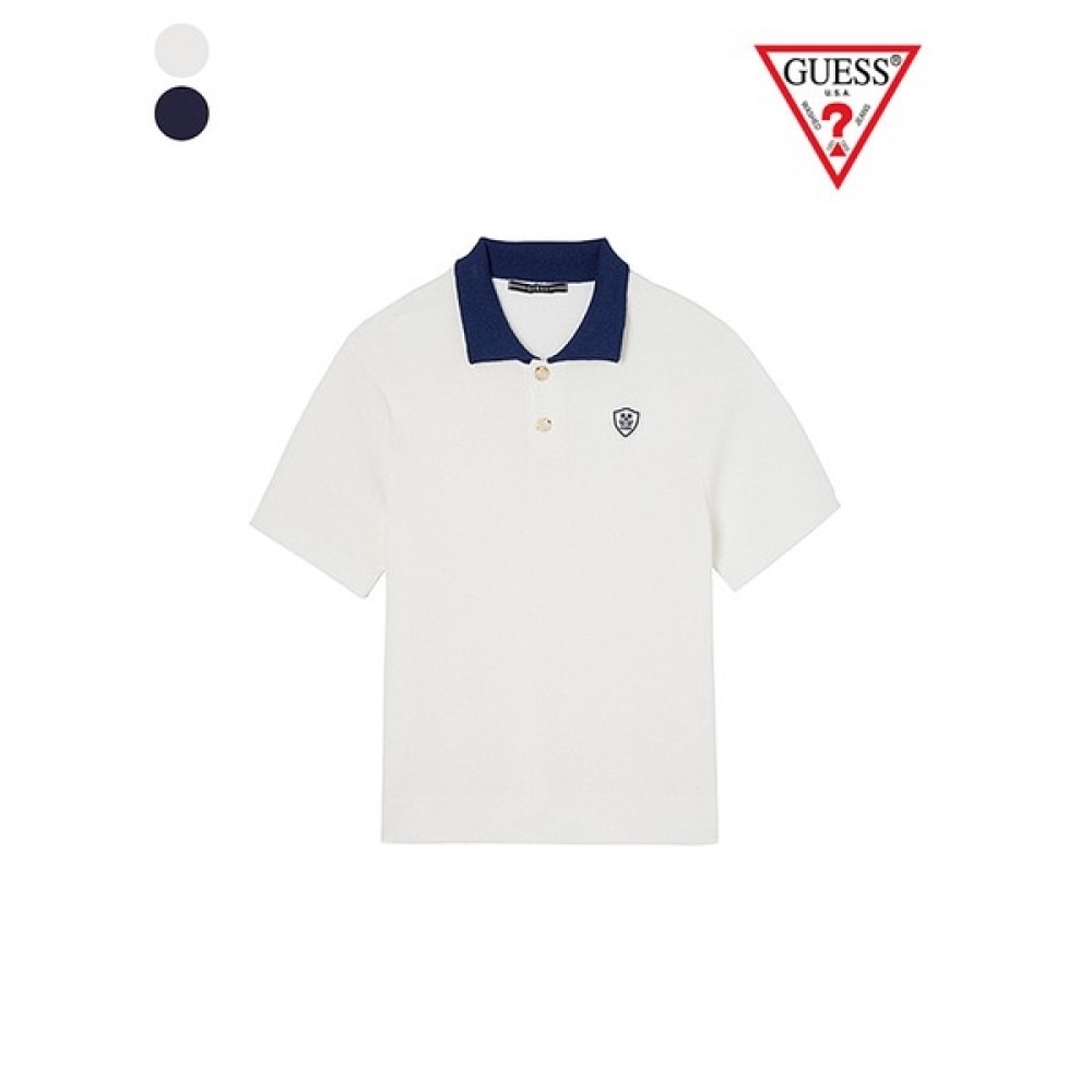 (ゲス) カラーマッチングカラーショートスリーブセーターMN2S1651