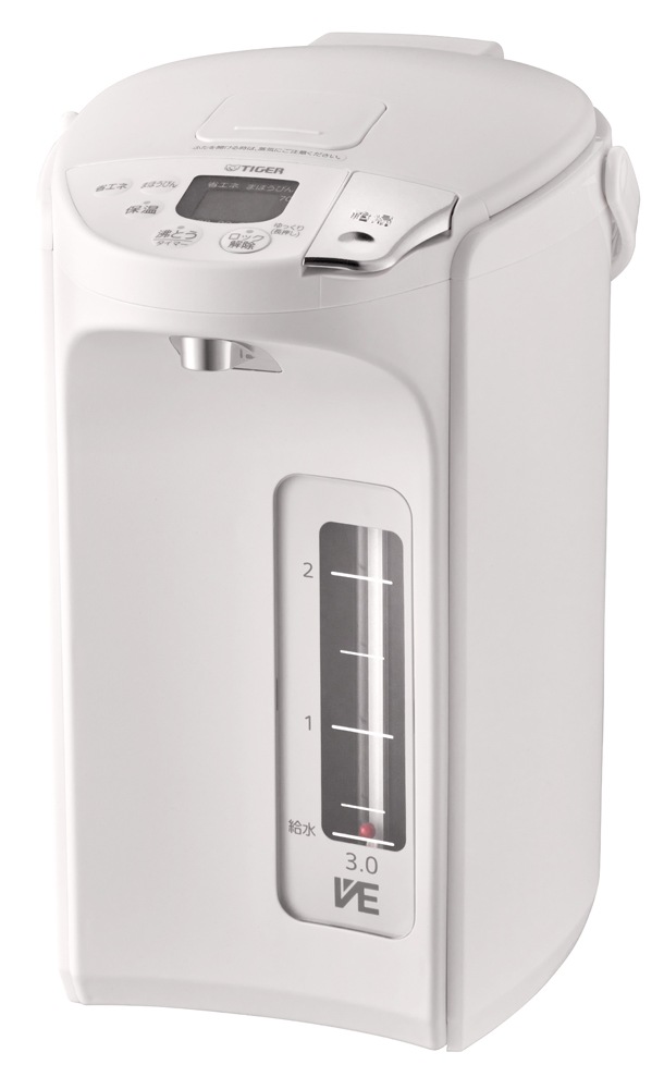 タイガー PIP-G300WE 蒸気レスVE電気まほうびん　3.0L　アーバンホワイト PIPG300WE