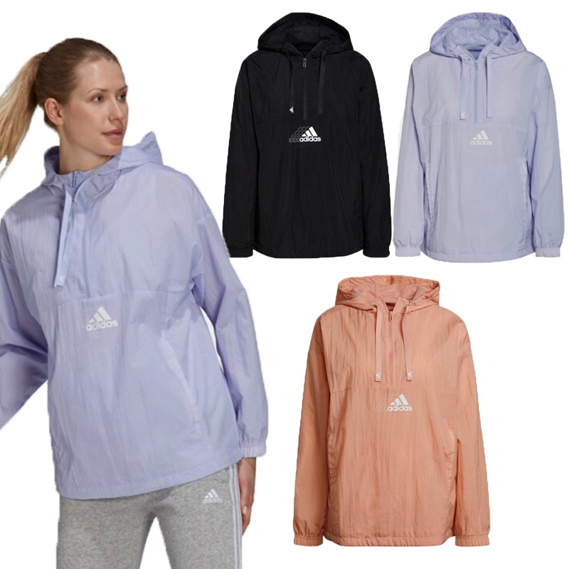 W Q3 BLUV WB レディース ウィンドブレーカー アノラック アウター (3色)