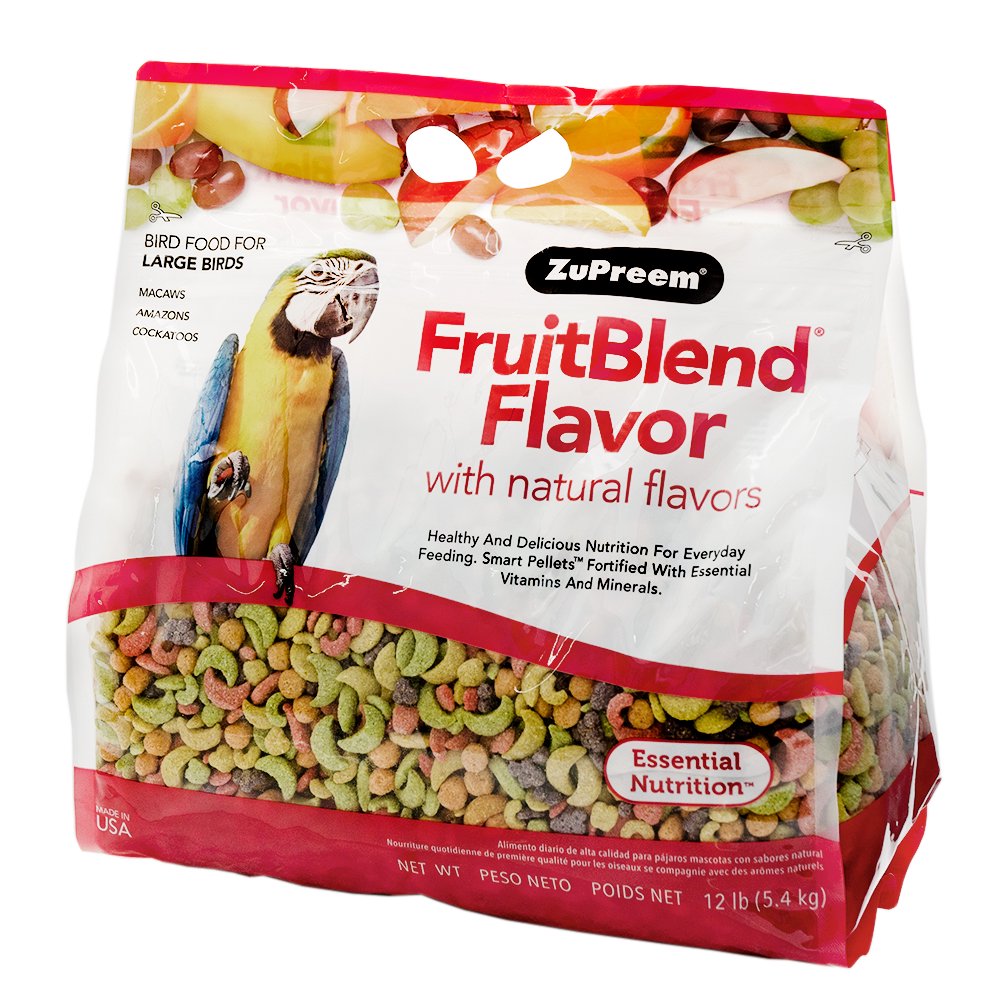 ズプリーム　フルーツブレンド　Ｌ　ラージパロット用　１２ｌｂ（約５．４ｋｇ）　ＣＲＣ55―20―30―10―00