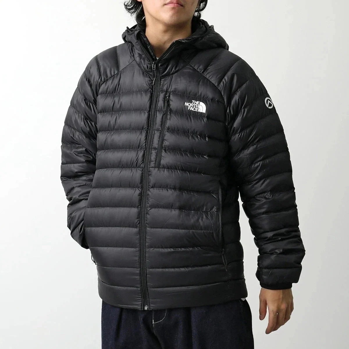 THE NORTH FACE ザノースフェイス ライトダウンジャケット M SUMMIT BREITHORN HOODIE サミット ブライトホルン フーディー