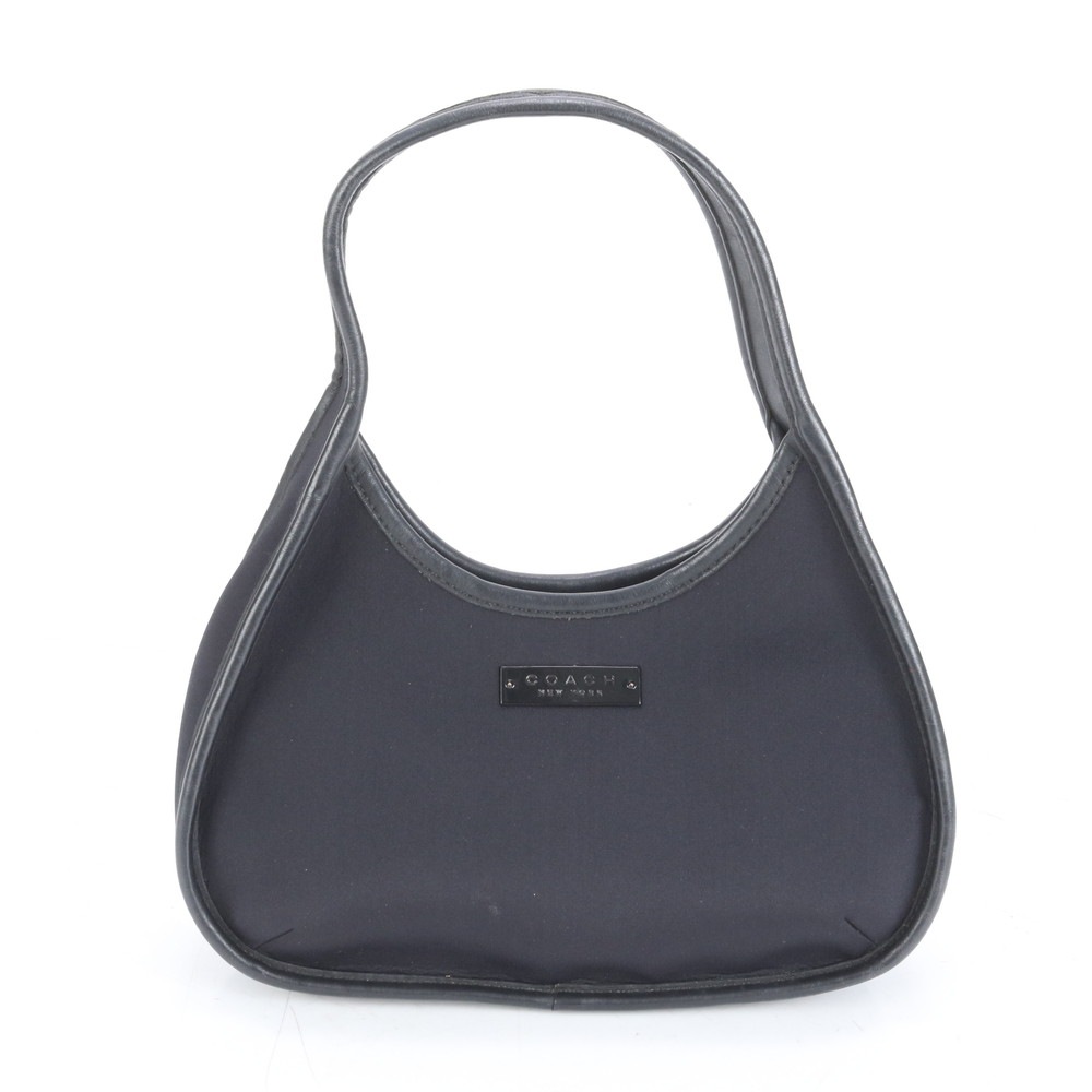 美品 ヴィンテージ エルゴ オールド 6202 レザー×ナイロン ハンドバッグ トート レディース RRE CO6-8 中古