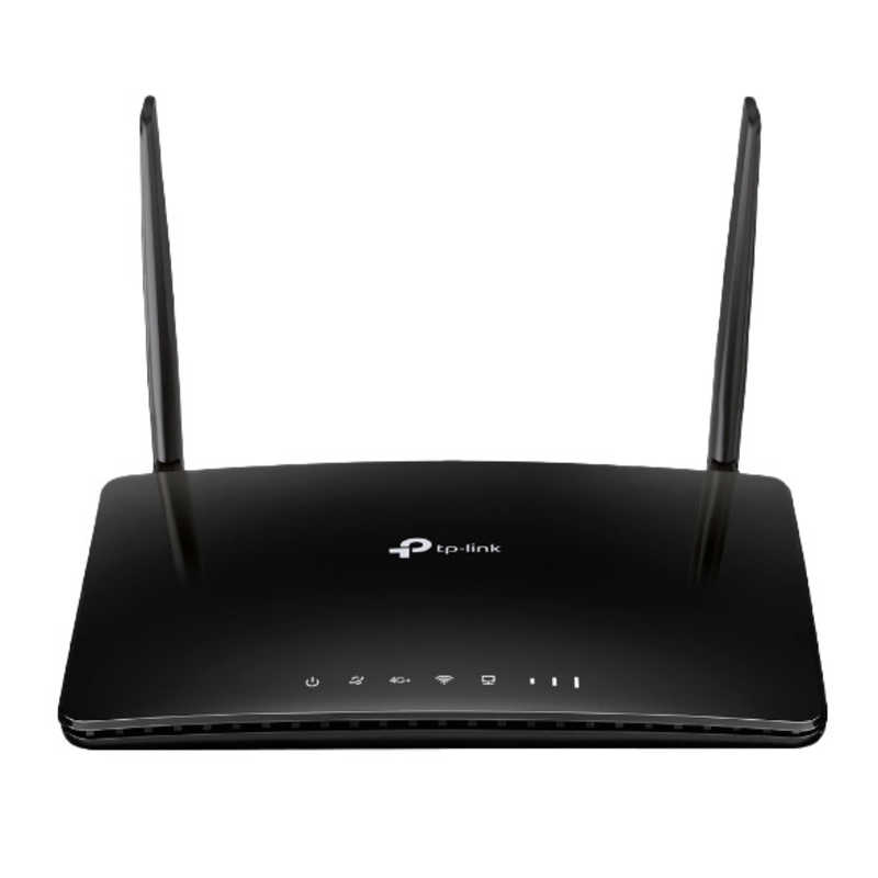 TPLINK　Archer MR600 SIMフリー4G対応ホームルーター 2本のLTEアンテナ CAT6 工事不要 ギガビット WAN/LANポート 3年保証 ブラック　ArcherMR600