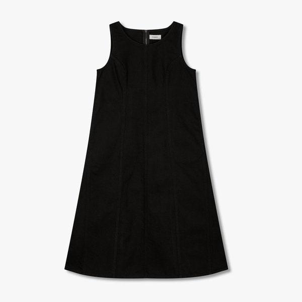 デニムスリムスリーブレスワンピース (9106241203CT)