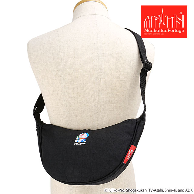 ブロンククレセントバッグ ドラえもん [MP2403DORA25] BRONCK CRESCENT BAG DORAEMON 25 メンズ・レディース 鞄 ショルダーバッグ Black 正規取扱店