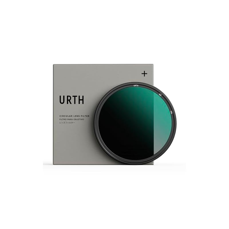 Urth 43mm ND4 (2ストップ) 可変NDレンズフィルター(プラス+)