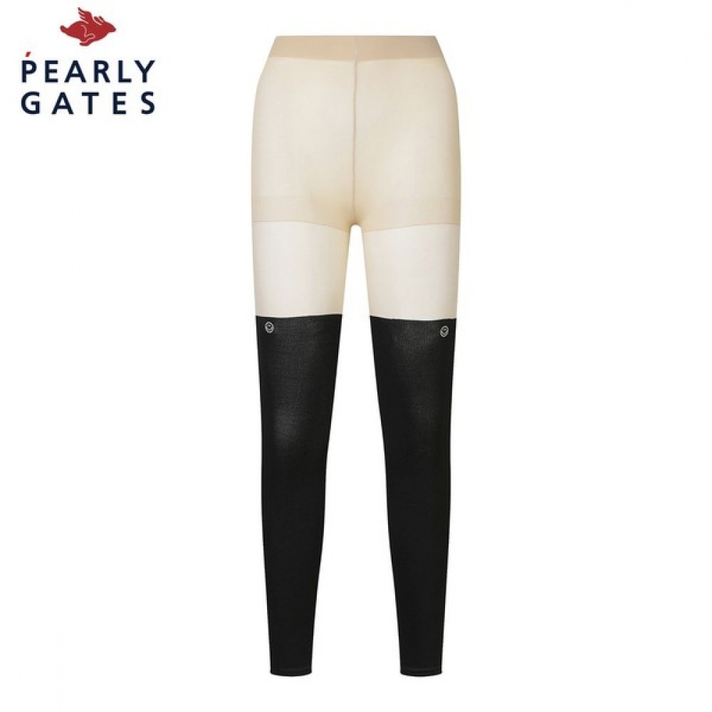 (Paris Gates) ウィメンズスマイルテクスチャードブロックレギンス