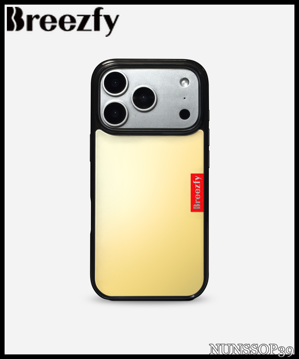 Breezfy GOLD - MagSafe iPhone - Graphite Frame