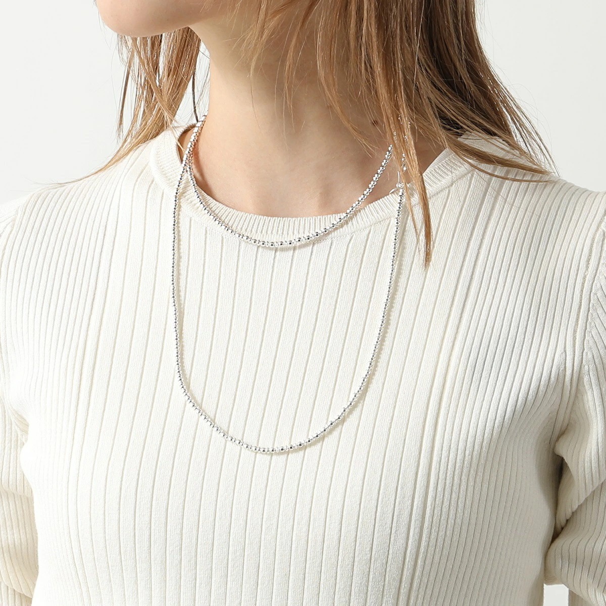 HARPO ハルポ Boule Disc Necklace 40/3 102cm/40inch/3mm Navajo round and saucer レディース ボール ディスク ネックレス ナバホ