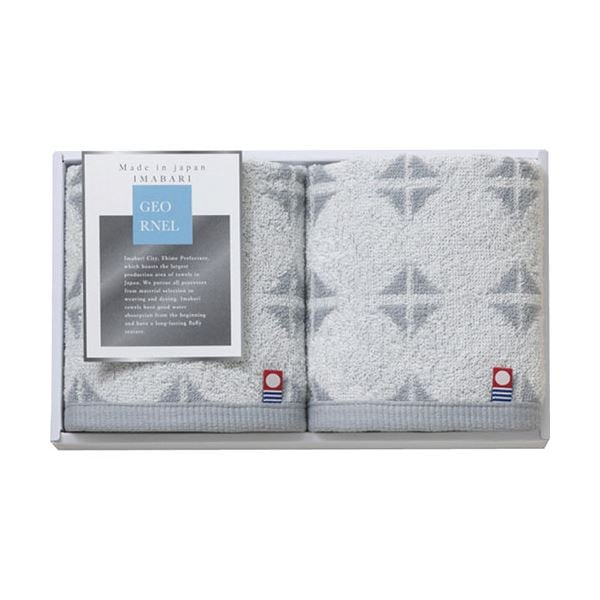 (5セット) 今治タオル GEORNEL ウォッシュタオル2P B9054126X5