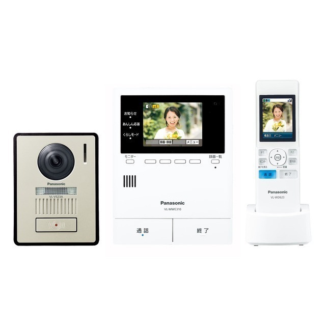 Panasonic パナソニック VL-SWE210KLA ワイヤレスモニター付テレビドアホン 電源コード式 17,723円