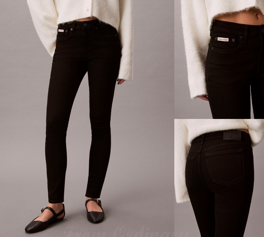 Womens Mid-Rise Skinny Denim (47C777G-JW4)