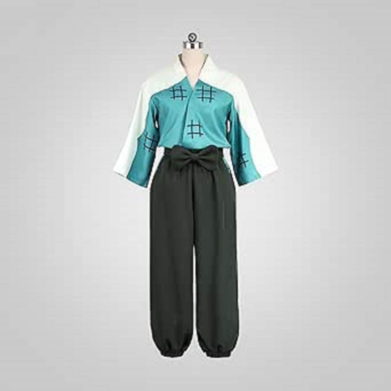 忍たま乱太郎 留三郎 私服 手甲付き コスプレ衣装 撮影用 クリスマス ハロウィン　イベント仮装 　コスチューム