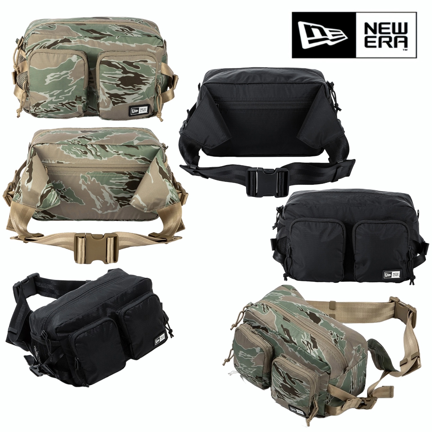 SQUARE WAIST BAG, 2025 スクエア ウエストバッグ ウェストポーチ ミニバッグ クロスバッグ デイリーバッグ 収納力に優れたミニバッグ